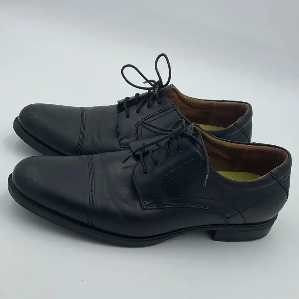 Florsheim Black Leather Dress Shoes Mens size 12